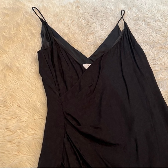 Cushnie x Target Asymmetrical Black Leopard Print Dress - Size 4 - Picture 4 of 6